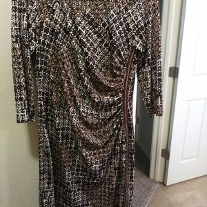 A Line dress with side zipper